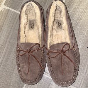 Ugg brown moccasins size 7